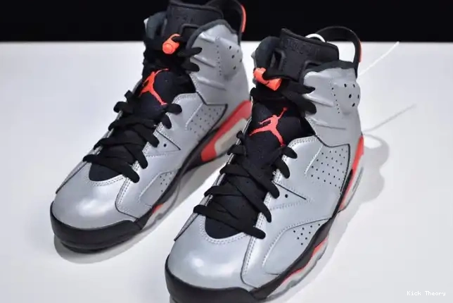Kicktheory JSP Jordan Reflective 6 Air Infrared CI4072-001 3M 0529